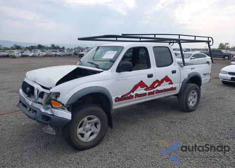 2002 Toyota Tacoma Base V6 z USA, uszkodzony, nr VIN 5TEHN72N32Z070181